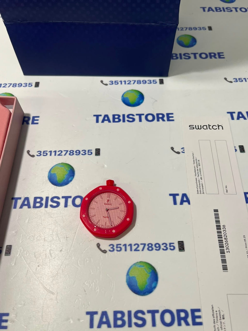 Swatch x Audemars Piguet Royal Pop "Otto Rosso"