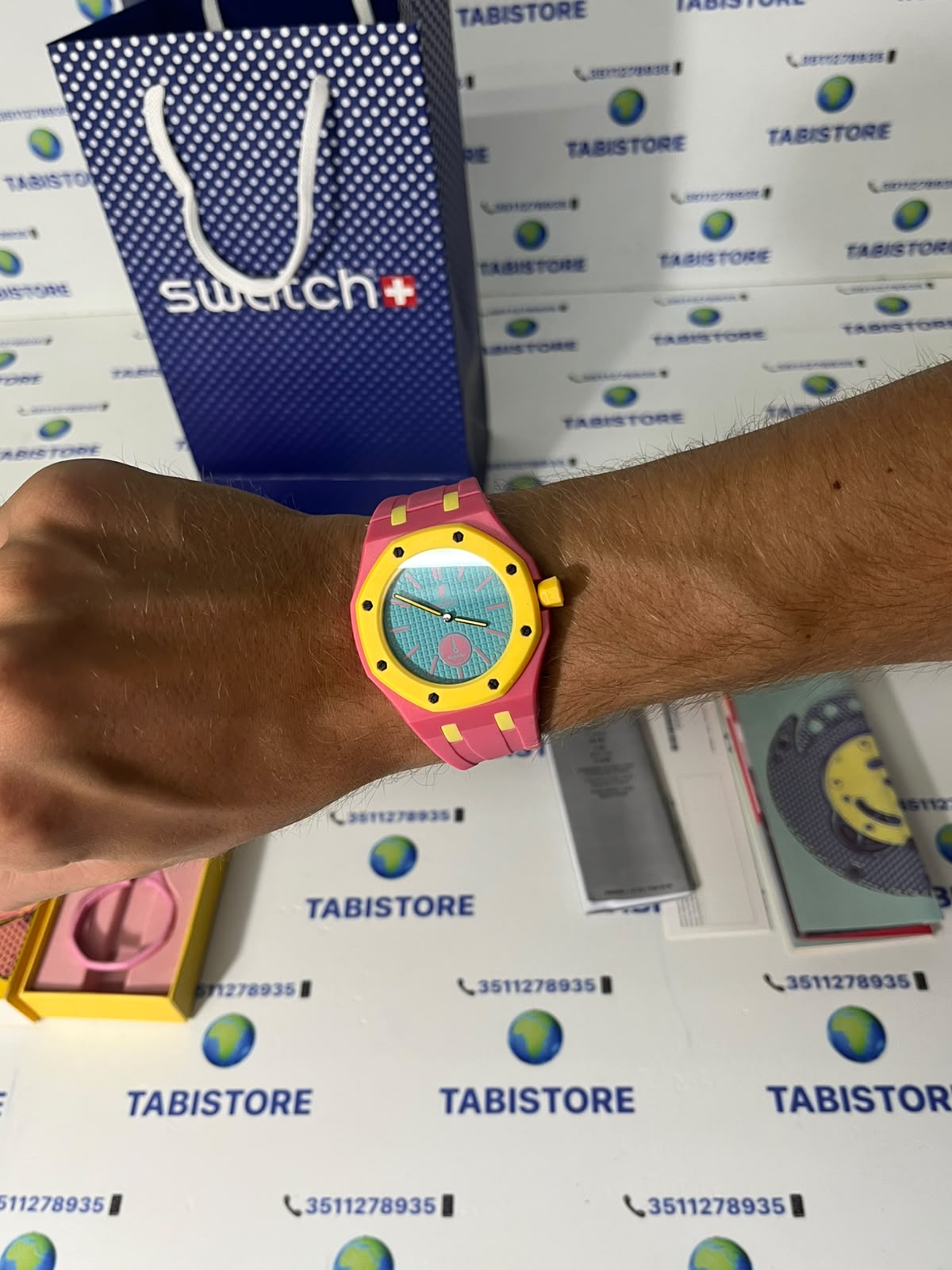 Swatch x Audemars Piguet Royal Pop "Otg Roz"