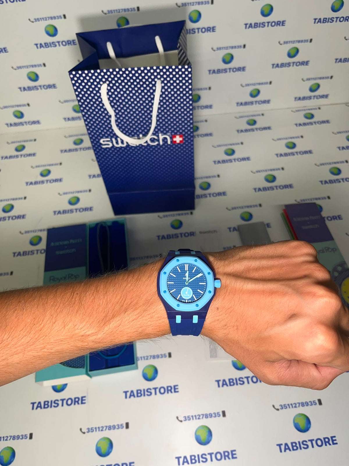 Swatch x Audemars Piguet Royal Pop "Lan Ba"