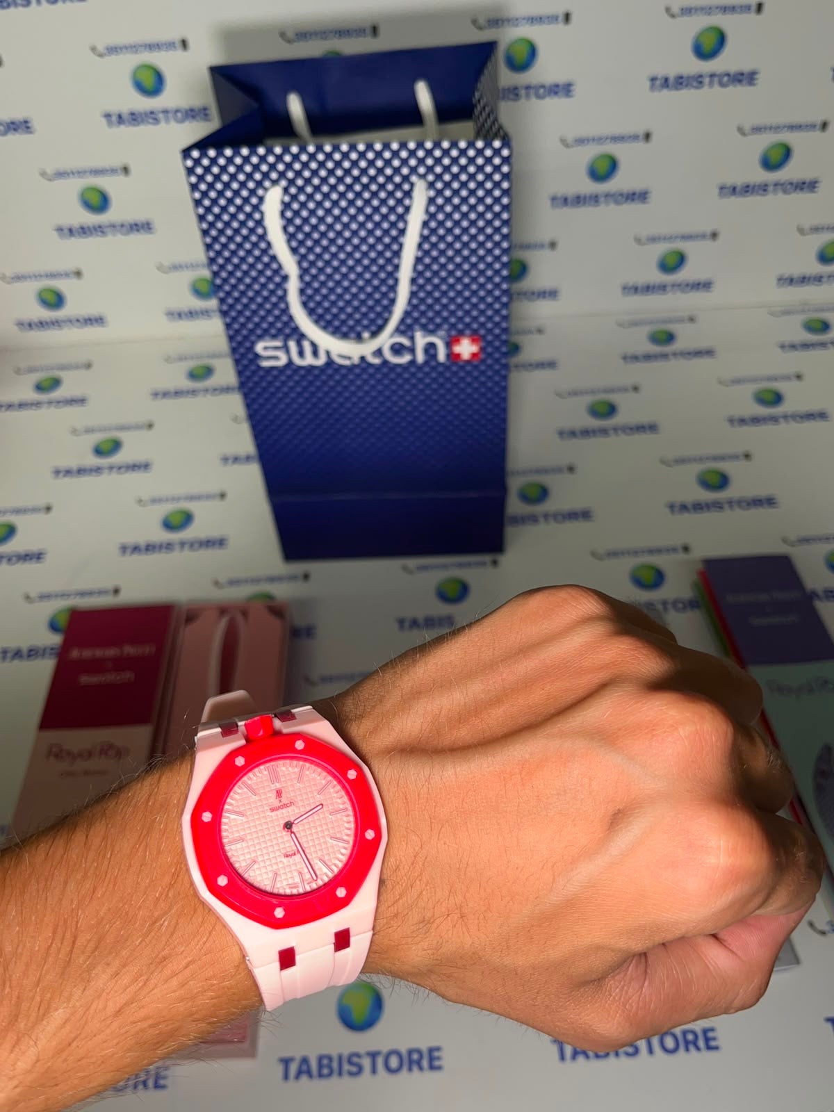 Swatch x Audemars Piguet Royal Pop "Otto Rosso"