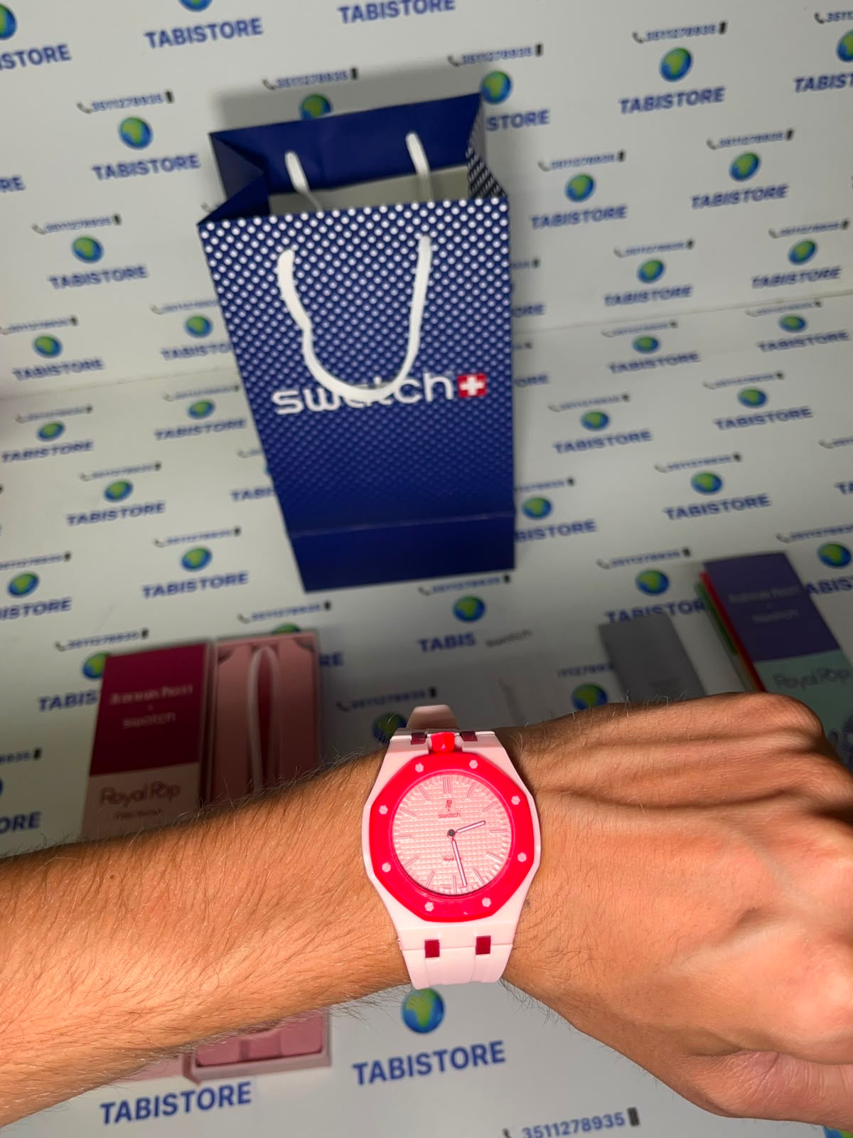 Swatch x Audemars Piguet Royal Pop "Otto Rosso"