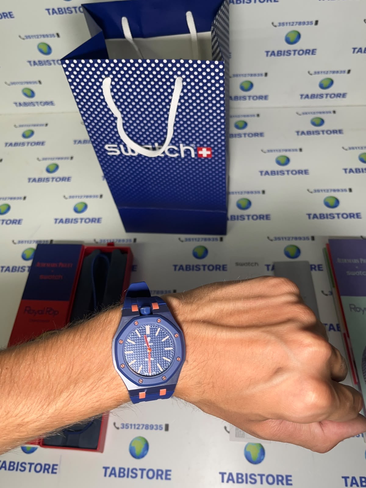 Swatch x Audemars Piguet Royal Pop "Orenji Hachi"