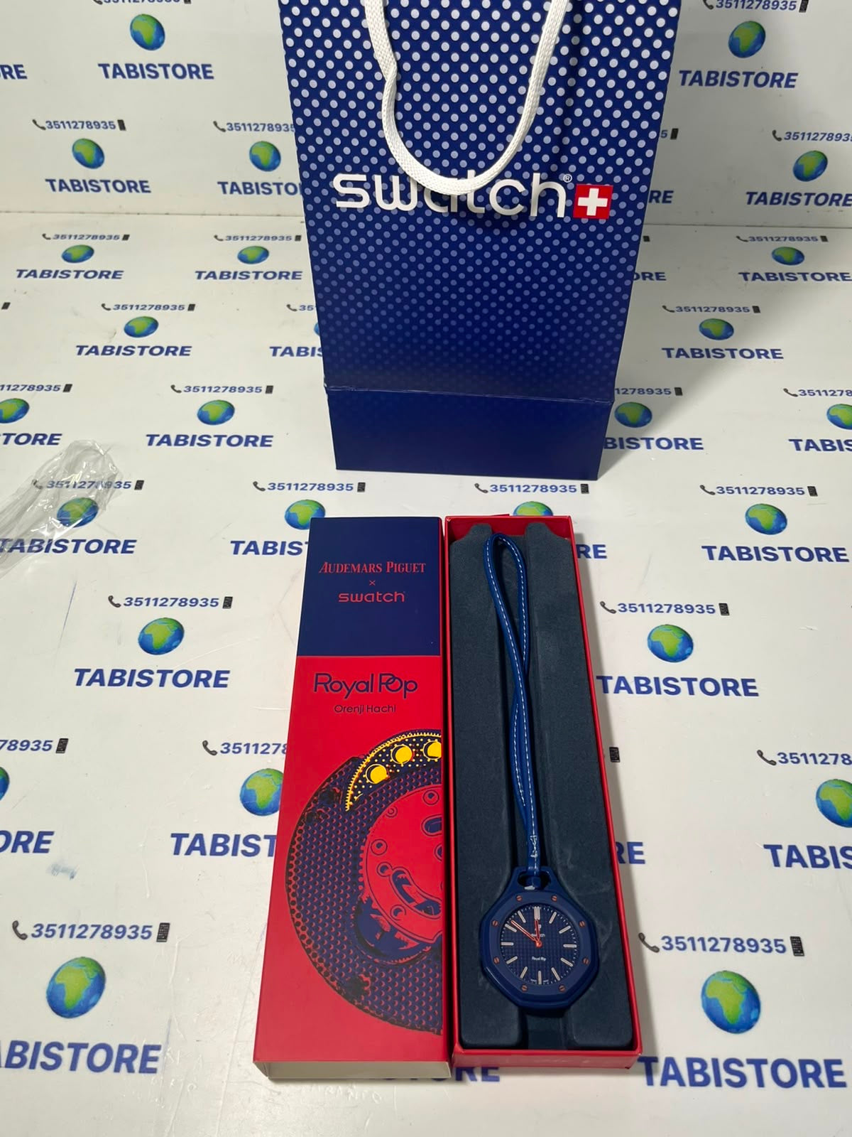 Swatch x Audemars Piguet Royal Pop "Orenji Hachi"