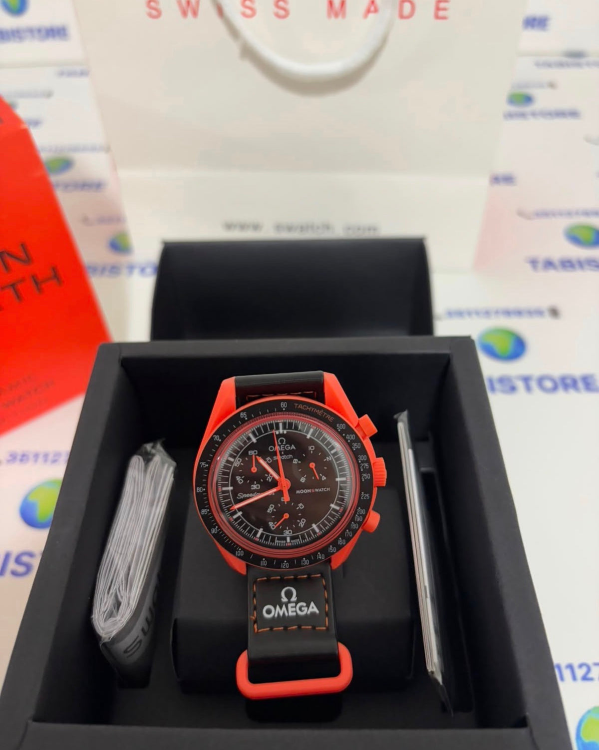 Swatch x Omega mission on Earth "Lava"
