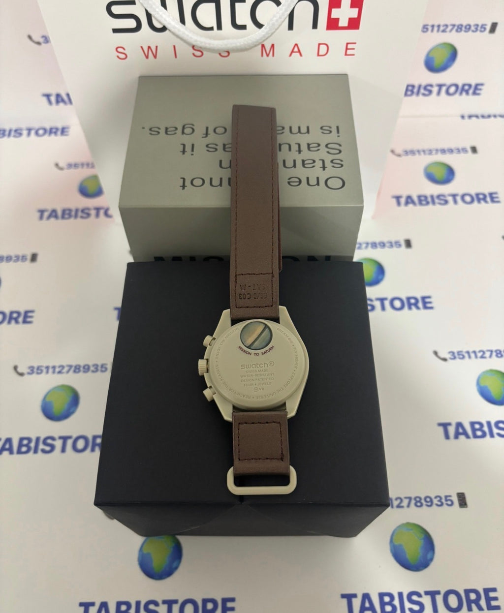 Swatch x Omega Mission to Saturn