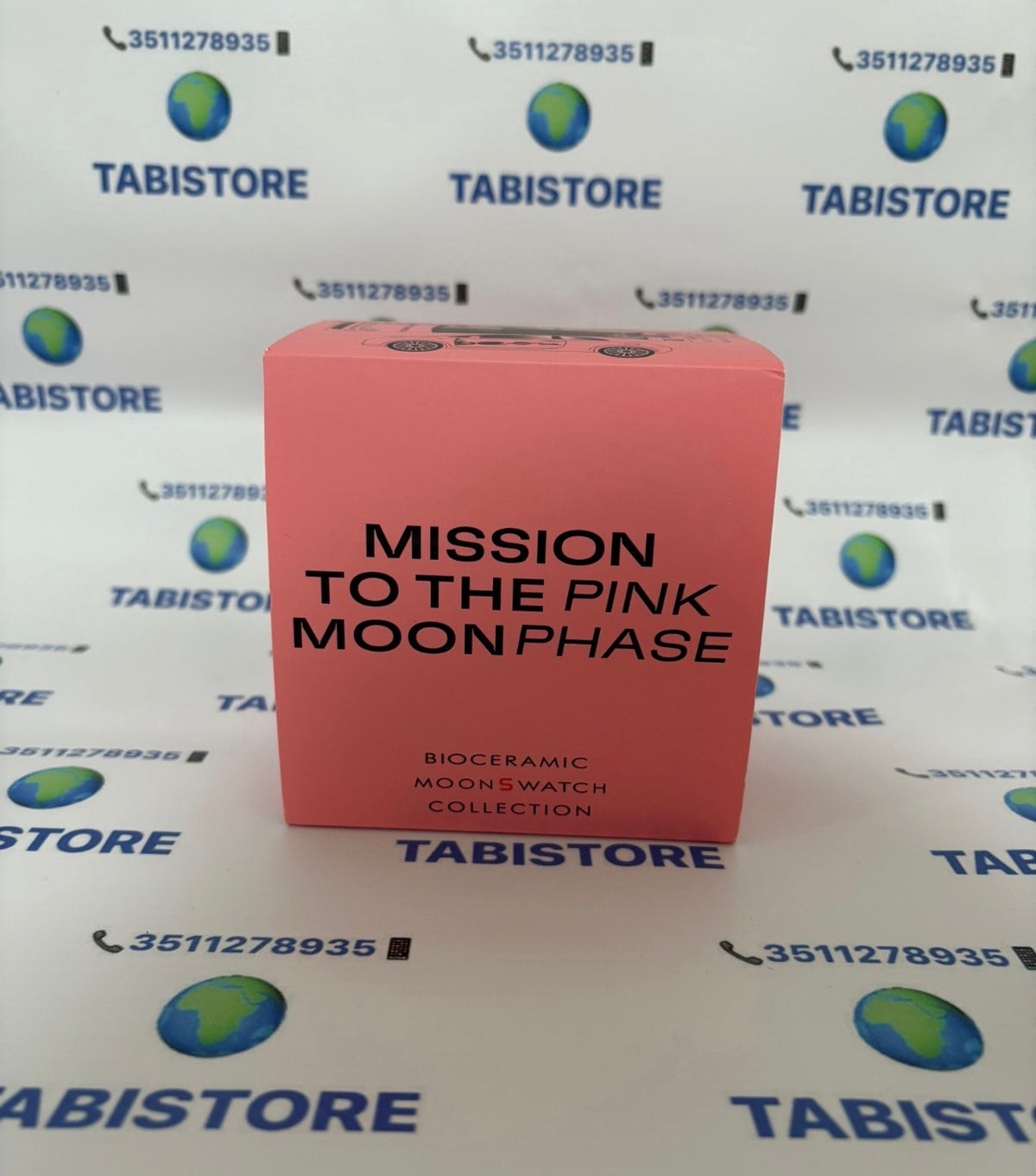 Swatch x Omega Mission to The Pink Moonphase
