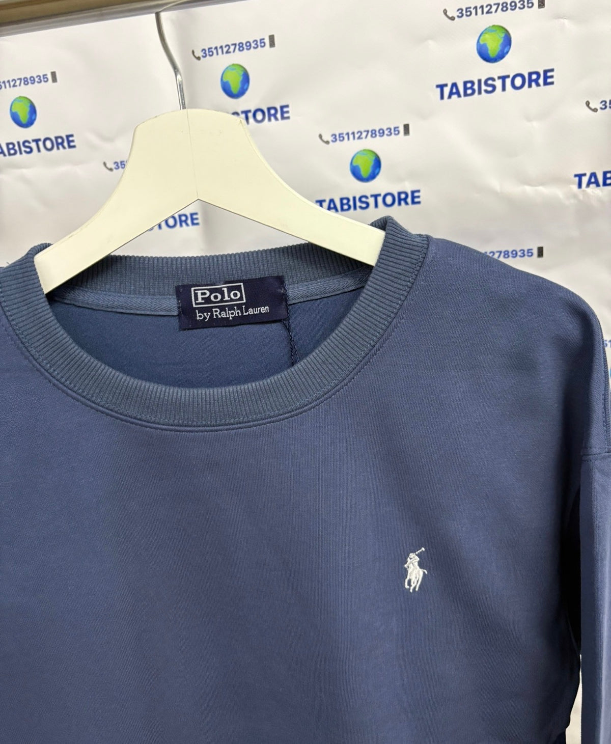 RALPH LAUREN PULLOVER BLU