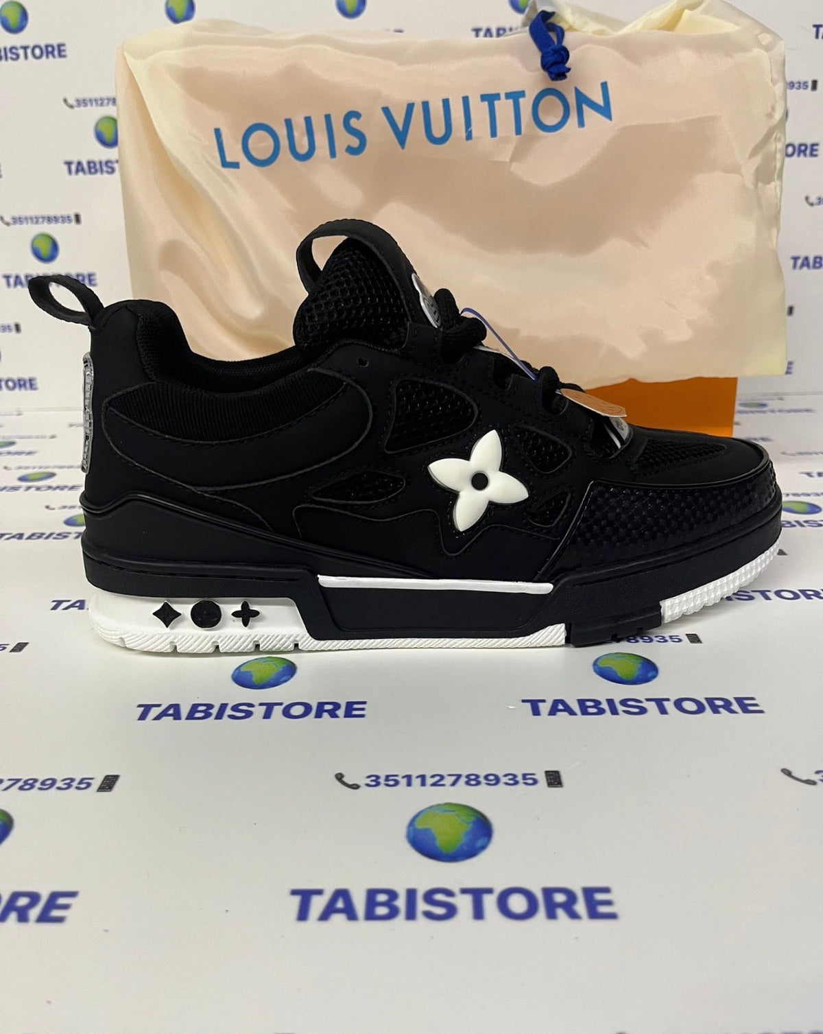 Louis Vuitton Skate bianco/nero