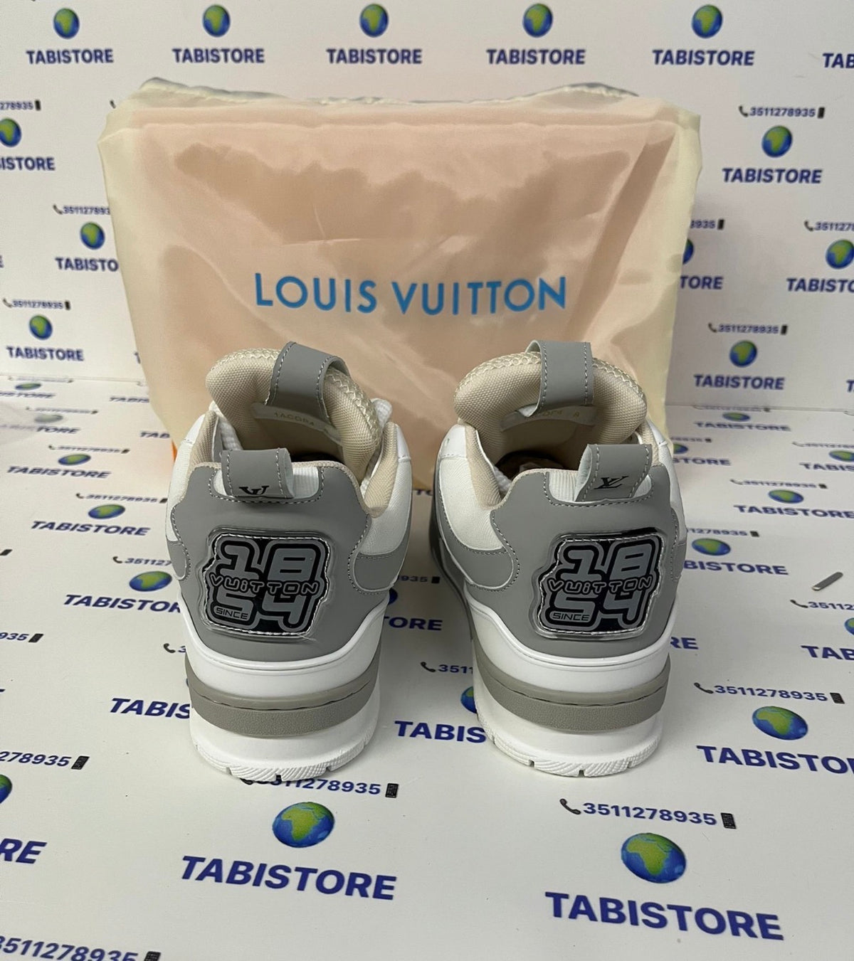 LOUIS VUITTON SKATE BIANCO/GRIGIO