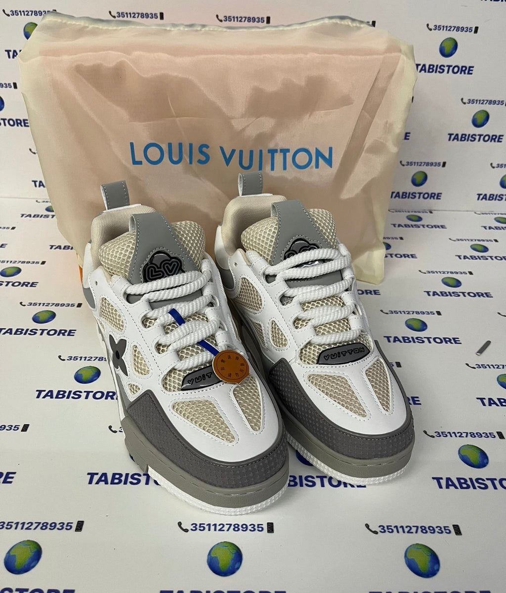LOUIS VUITTON SKATE BIANCO/GRIGIO