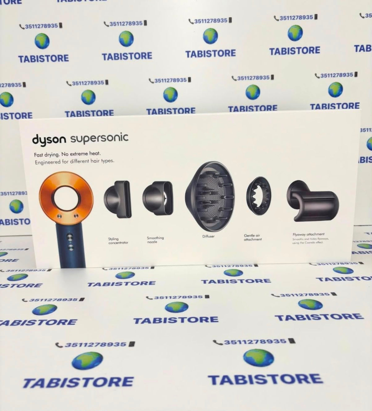 Dyson Supersonic Blu/Oro