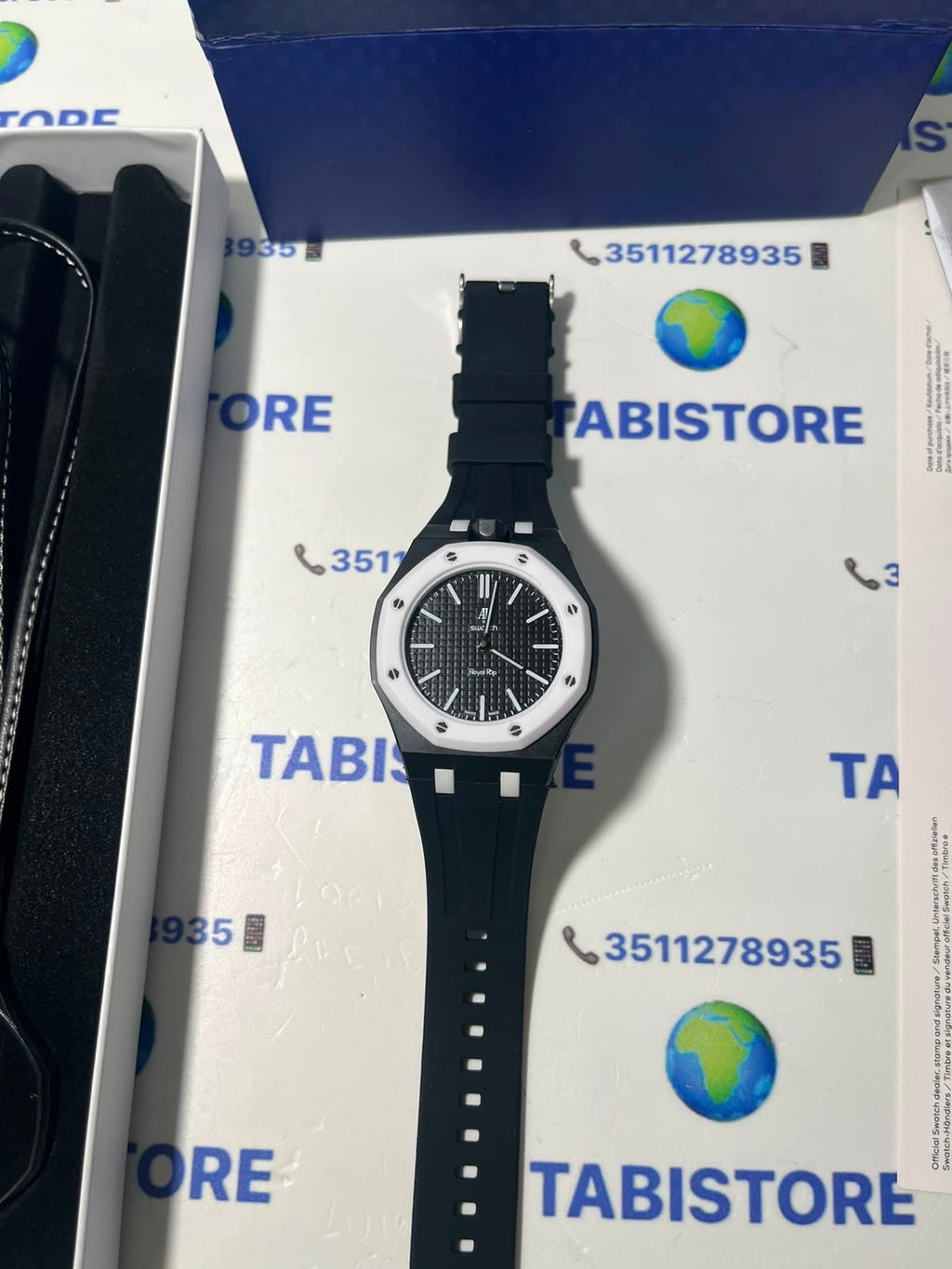 Swatch x Audemars Piguet Royal Pop "Ocho Negro"