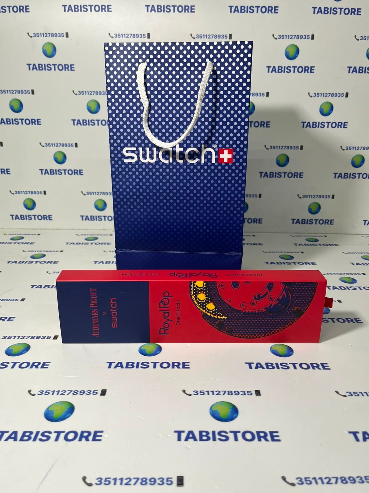 Swatch x Audemars Piguet Royal Pop "Orenji Hachi"